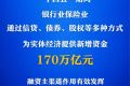 5年来银行业保险业为实体经济提供新增资金170万亿元